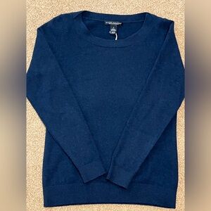 Elena Solano Navy Blue Cashmere Sweater